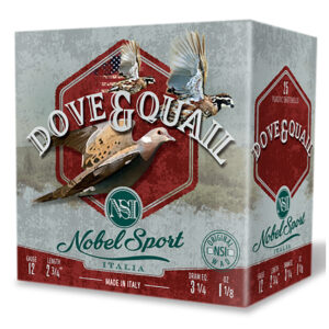 Nobel/Eurosports LLC ANSF1275 Dove & Quail  12Gauge 2.75" 1 1/8oz 7.5Shot 250rds/Box