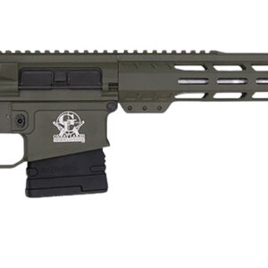 Great Lakes Firearms GL10308SSODG GLFA  308 Win 10+1 18" Stainless Threaded Barrel, OD Green Cerakote Picatinny Rail Aluminum Receiver, 6 Position Mil-Spec Black Synthetic Stock, Mil-spec Polymer Grip