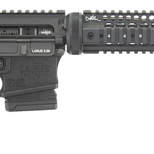 Larue Tactical LT1555616QUADLC LT15  Quad Rail 5.56 10+1 16" Stealth Barrel Black Right Hand