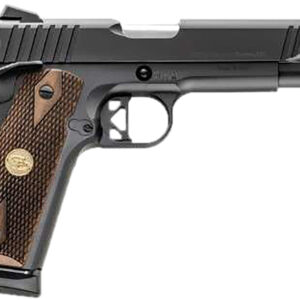 Charles Daly 440213 Superior  45 ACP 10+1 5" Stainless Steel Barrel, Black Serrated Steel Slide, Black Steel Frame w/Beavertail, Walnut Diamond Checkered Grip, ZeroTech Red Dot