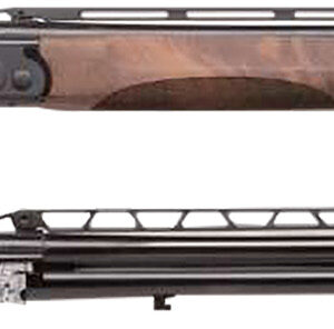 Charles Daly 930410 202 Unsingle Combo 12 Gauge Break Open 2.75" 2rd 32" Black Over/Under Vent Rib Barrel, Black Steel Receiver, Adj Cheek Riser Walnut Wood Stock