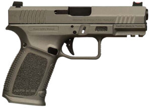 Gforce Arms GFRPX3C9TG Exodus 9mm Luger 15+1 4.02" Black Steel Barrel, Tactical Gray Cerakote Serrated Steel Slide, Tactical Gray Polymer Frame w/Accessory Rail, Textured Grip
