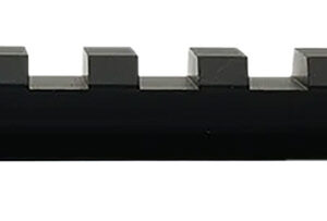 Weatherby J010001 Picatinny Rail  Black Aluminum Weatherby Mark V Weaver Mount Magnum 9-Lug Action 20 MOA