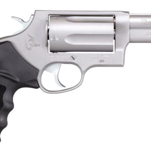 Taurus 2-441039T Judge  Compact 45 Colt (Long Colt)/410 Bore 5rd Shot 3" Matte Stainless Steel Barrel, Cylinder & Frame, Black Ribber Grip, Transfer Bar Safety, Exposed Hammer