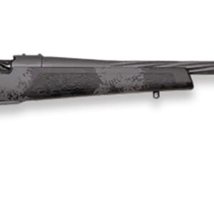 Weatherby MLW01N7M8RR4B Mark V Live Wild 7mm-08 Rem 4+1 24" Carbon Gray Cerakote Spiral Fluted Barrel Black/Gray Sponge Pattern/Polymer Stock