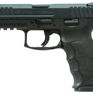 HK 81001160 VP40  40 S&W 13+1 4.09" Black Steel Barrel, Black Cerakote Serrated Steel Slide, Black Polymer Frame w/Picatinny Rail, Black Interchangeable Backstrap Grip