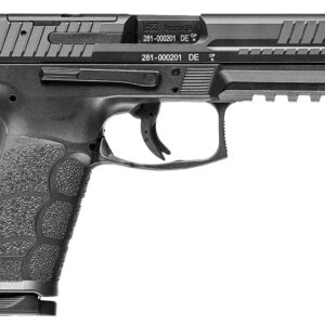 HK 81001058 VP9A1 K Compact Frame 9mm Luger 10+1 4.09" Black Steel Barrel, Black Optic Ready/Serrated Steel Slide, Black Polymer Frame w/Picatinny Rail, Black Polymer Grip, Ambidextrous