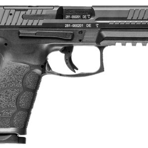 HK 81001065 VP9A1 F Full Size Frame 9mm Luger 15+1 4.53" Black Steel Barrel, Optic Ready/Serrated Steel Slide, Black Polymer Frame w/Picatinny Rail, Interchangeable Backstrap Grip, Ambidextrous