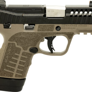 Savage Arms 67056 Stance XR 9mm 13+1 3.20" Natural Black Nitride Ported Stainless Steel Slide FDE Glass Filled Nylon Grip Ambidextrous