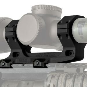 Reptilia LLC 100116 AUS Optic Mount Black 7075-T6 Aluminum 30mm Tube Mil-Spec 1913 Picatinny Rail Mount