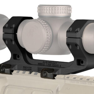 Reptilia LLC 100238 AUS Optic Mount Black 7075-T6 Aluminum 30mm Tube Mil-Spec 1913 Picatinny Rail Mount