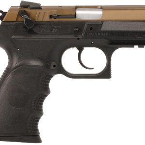 Magnum Research BE99153RSLBB Baby Eagle III  9mm 15+1 3.85" Burnt Bronze Carbon Steel Slide Black Textured