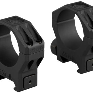 Sig Sauer Electro-Optics SOA63002 Alpha 6 Scope Ring Set Black Stainless Steel 30mm Tube Medium