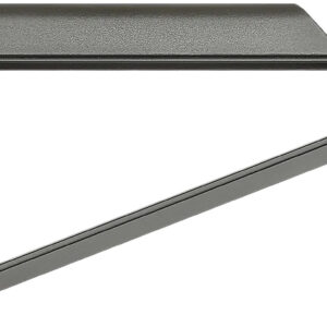 Midwest Industries MITRIF Triangle Fixed Stock Black 6061 Aluminum