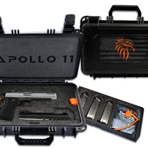 Live Free Armory LFAPF8120769mm Luger 17+1 4.15" Stainless Match Grade Barrel, Elite Gray Cerakote Optic Cut/Serrated Stainless Steel Slide & Steel Frame w/Beavertail & Picatinny Rail, Textured Grip