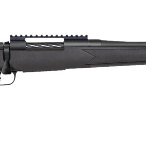 Mossberg 28235 Patriot Carbine 7mm PRC 3+1 20" Matte Blued Threaded Bull Barrel, Matte Blued Picatinny Rail Receiver, Black Fixed Synthetic Stock