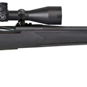 Mossberg 28250 Patriot w/Optic 400 Legend 4+1 20" Matte Blued Threaded Barrel, Matte Blued Drilled & Tapped Receiver, Fixed Black Synthetic Stock, Vortex Crossfire II 3-9x40mm