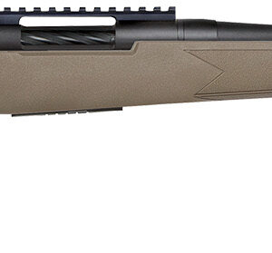 Mossberg 28263 Patriot Predator Full Size 400 Legend 4+1 20" Matte Blued Threaded Barrel, Matte Blued Picatinny Rail Receiver, Fixed Flat Dark Earth Synthetic Stock
