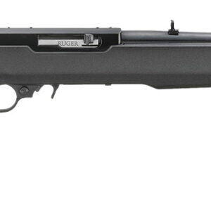 Ruger 31223 10/22  Carbine 22 LR 10+1 18.50" Satin Black Stainless Steel Barrel, Drilled & Tapped Stainless Steel Receiver, Black Textured Magpul MOE X-22 w/M-LOK Synthetic Stock