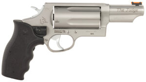 Taurus 2-441039MAGVL Judge w/Laser Compact 45 Colt (Long Colt)/410 Bore 3" Chamber 5rd 3" Stainless Steel Barrel, Cylinder & Frame, Viridian Laser, Transfer Bar Safety