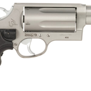 Taurus 2-441039MAGVL Judge w/Laser Compact 45 Colt (Long Colt)/410 Bore 3" Chamber 5rd 3" Stainless Steel Barrel, Cylinder & Frame, Viridian Laser, Transfer Bar Safety