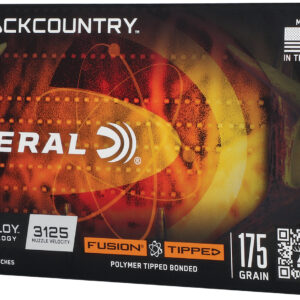 Federal F7BCTFS2 BackCountry  7mm BC 175gr Tipped Fusion 20 Per Box/10 Case