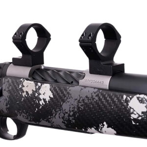 Weatherby TRBVLAS3 Scope Mount/Ring Combo  Matte Black Alloy 30mm Tube, Weatherby Mark V Medium Rings Standard 6-Lug Action