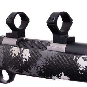 Weatherby W940705 Scope Mount/Ring Combo  Matte Black Alloy 1" Tube Weatherby Mark V Medium Rings Magnum 9-Lug Action