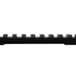 Weatherby J010002 Picatinny Rail Peak 44 Black Aluminum Weatherby Mark V Picatinny Rail/Weaver Mount Standard 6-Lug Action