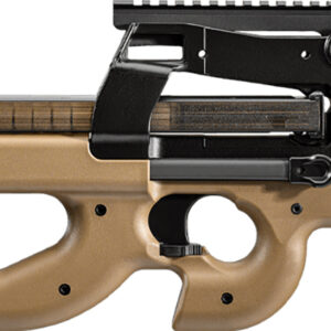 FN 3848950511 PS90  5.7x28mm 10+1 16.04" Black Steel Barrel, Flat Dark Earth Picatinny Rail Aluminum Alloy Receiver, Bullpup w/Thumbhole Flat Dark Earth Synthetic Stock, Ambidextrous