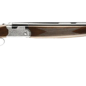 Beretta USA J686F2028 686 Silver Pigeon I 20 Gauge 3" 2rd 28" Blued Over/Under Vent Rib Barrel,  Silver Engraved Receiver, Fixed Grade II Walnut Wood Stock, Right Hand