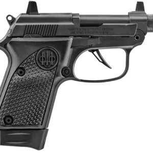 Beretta USA J20X22R8TB 20X Bobcat 22 LR 8+1 2.80" Black Steel Barrel, ELS/Serrated Steel Slide & Polymer Frame w/Beavertail, Helica Texture Grip