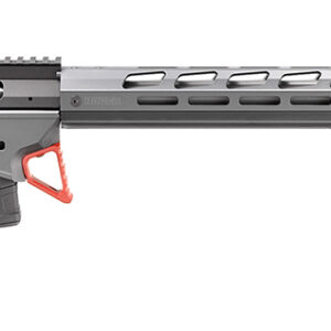 Ruger 18109 Precision Custom 6mm GT 10+1 26" Stainless Threaded Barrel, Stealth Gray Cerakote Picatinny Rail Aluminum Receiver, Adjustable Folding Stock, Black Magpul K2+ Grip