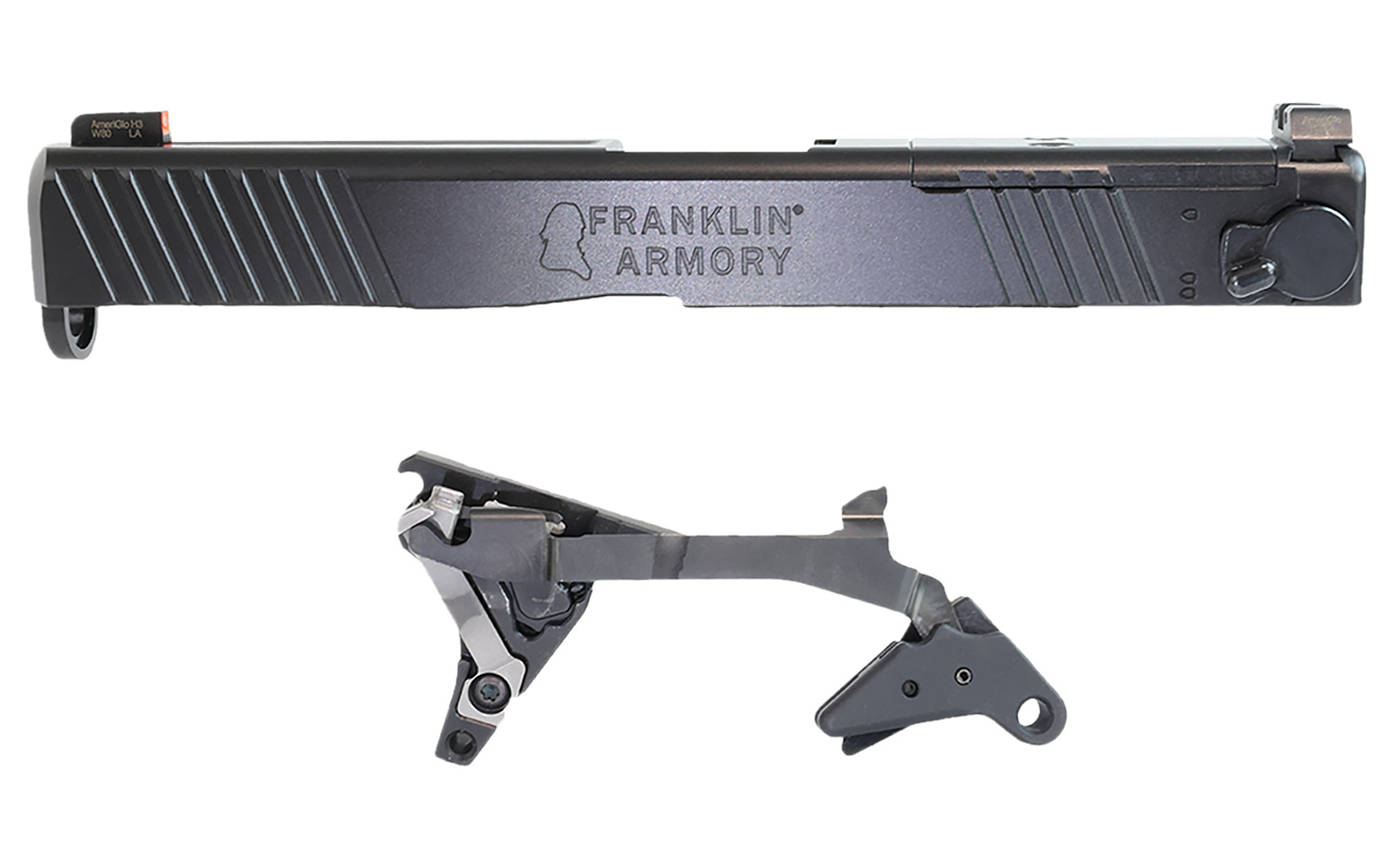Franklin Armory 1750044BLK G-S223 Binary Black Fits Glock 22 Gen3