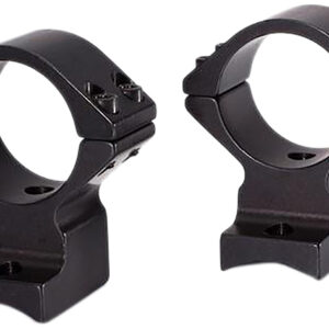 Talley 940774 Scope Mount/Ring Combo  Black Anodized Aluminum 1" Tube, Howa Super Lite, Medium Rings