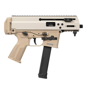B&T Firearms BT-36045-G-CT APC 9K Pro 9mm Luger 33+1 25.50" Black Barrel, M-LOK Handguard, Coyote Tan Cerakote Picatinny Rail Receiver, M4 Compatible Grip