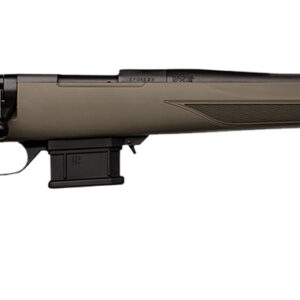 Howa HMACF65GYTH 1500 Mini Action 6.5 Grendel 20" Black Carbon Fiber Threaded Barrel, Black Drilled & Tapped Steel Receiver, Fixed HTI Green Synthetic Stock