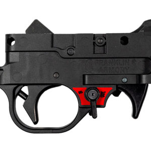 Franklin Armory 0250041BLK   Black Curved Trigger Drop-In Fits Ruger 10/22