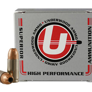 Underwood Ammo 139 ASP  9mmLuger+P 147gr Jacketed Hollow Point 20 Per Box/10 Case
