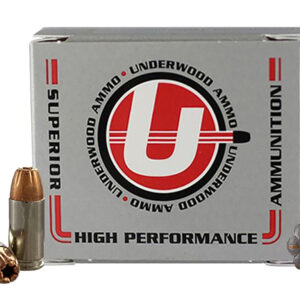 Underwood Ammo 114 XTP  9mmLuger 124gr Jacketed Hollow Point 20 Per Box/10 Case