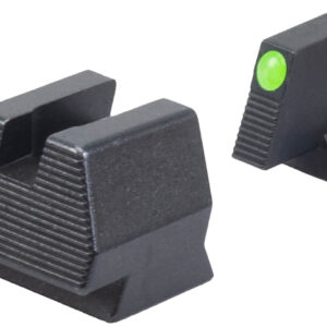 HK 51000938 Elevated Sight  Iron Sight Green Tritium Black Frame Fits H&K VP9 9mm