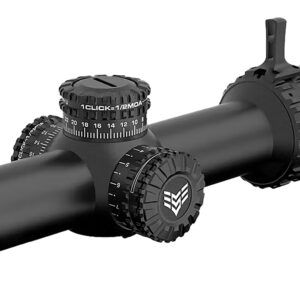 Swampfox Optics ARH16241GM Arrowhead  Black 1-6x24mm 30mm Tube Guerrilla Dot MOA Green Reticle