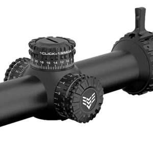 Swampfox Optics ARH18241B Arrowhead  Black 1-8x24mm 30mm Tube Guerrilla Dot BDC Reticle