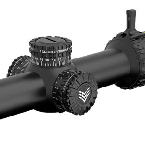 Swampfox Optics ARH11024RL Arrowhead  Black 1-10x24mm 30mm Tube Guerrilla Dot MIL Red Reticle