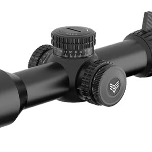 Swampfox Optics TWK525563L Warhawk  Black 5-25x56mm 34mm Tube Sharpshooter MIL Reticle