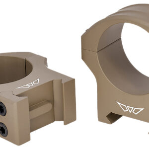 Warne 8522DE HyperLite  Dark Earth Cerakote MagnaFusion Alloy 34mm Tube Picatinny/Weaver/Maxima