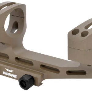 Warne LRSKEL30DE Skeletonized Scope Mount/Ring Combo Extended Dark Earth Aluminum 30mm Tube MSR 20 MOA