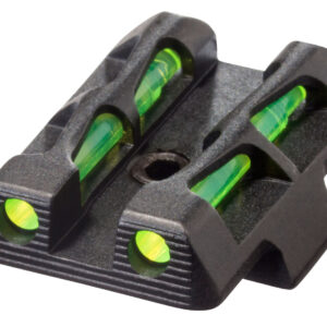 HiViz GLLW11 LiteWave Rear Sight for Glock 42/43 Green Fiber Optic Rear Sight