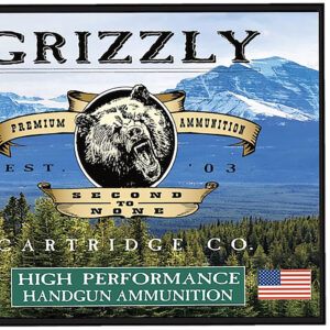 Grizzly Ammo GC357M12   357Mag 180gr Wide Flat Nose Gas Check 20 Per Box/10 Case