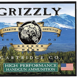 Grizzly Ammo GC45C+P10   45Colt+P 300gr Bonded Flat Point 20 Per Box/10 Case